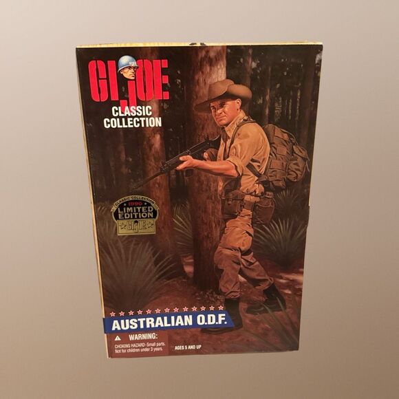 NIB Gi Joe Classic Collection Australian ODF White Army Kenner 25th Figure 12” - Picture 1 of 11
